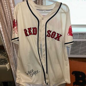 Alex Cooper Unwell Red Sox Jersey
